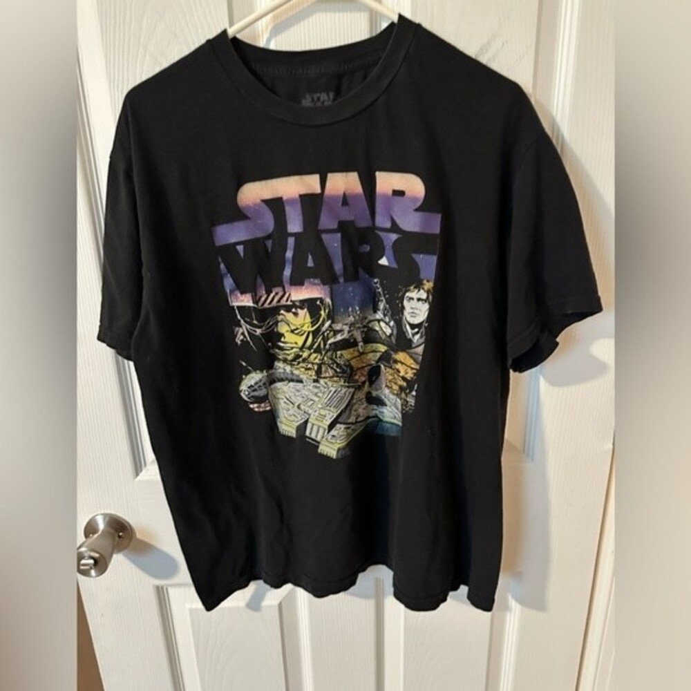 Star Wars Men’s Graphic Short Sleeve T-Shirt - XL